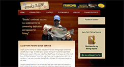 Desktop Screenshot of lakeforkguidebrooksrogers.com